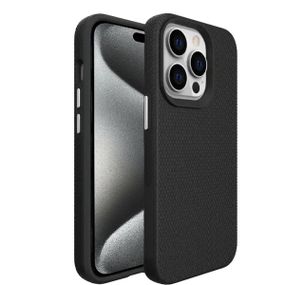 Противоударный чехол Primo Gibrid Armor для Apple iPhone 15 Pro - Black
