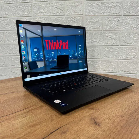 Ноутбук Lenovo ThinkPad P1 Gen5 2K 165Hz i7 12800H 64GB SSD 2TB RTX 3070 Ti Б/В | Зображення 1