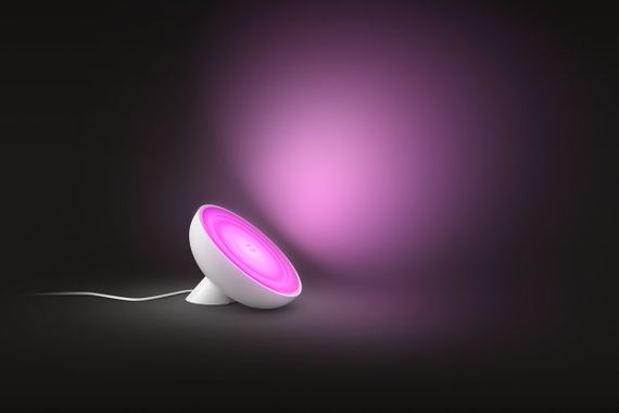 Philips Hue Настільна лампа Bloom, 2000K-6500K, Color, Bluetooth, з димером, біла (929002375901) | Зображення 3
