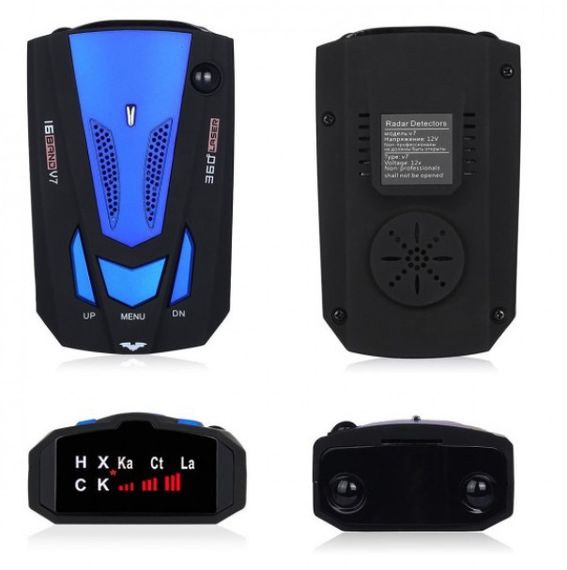 Антирадар GRB Radar Detector V7 360 градусів (колір: чорний) (42495-Антирадар I6_213) | Зображення 2