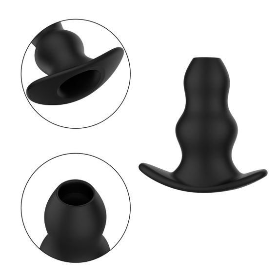 Анальна пробка - Erospace Wild Play Hollow Anal Plug C1 | Зображення 6
