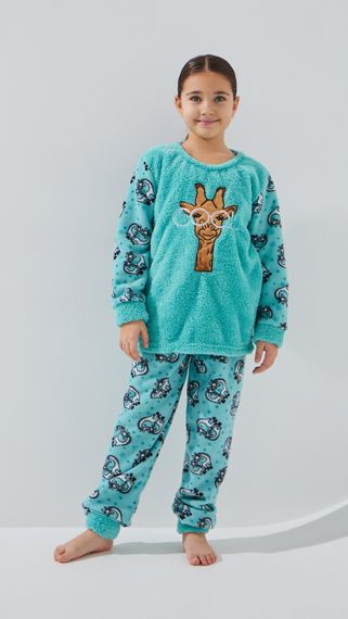 Піжама для дівчинки Mini Moon 7000 11-12 років Бірюзовий shop (2000999346071)