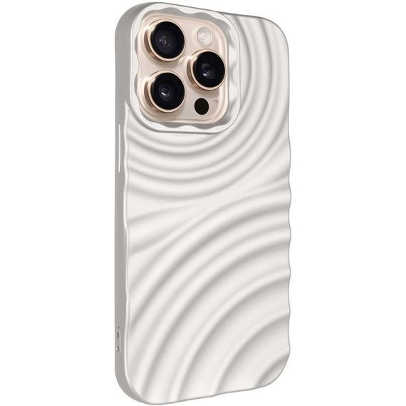Чехол TPU MonoWave для Apple iPhone 13 Pro Max (6.7") Black Light Gray