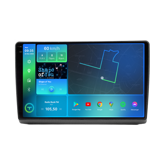 Штатна магнітола 2K Torssen Renault Trafic, Opel Vivaro, Nissan Primastar 06-10 F108256 4G Carplay DSP | Зображення 1