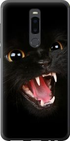 Чехол на Meizu Note 8 Чёрная кошка "932u-1610-17620"
