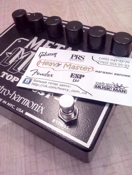 Гитарная педаль эффектов дисторшин Electro-Harmonix Metal Muff для електрогитари электрогитары | Зображення 3