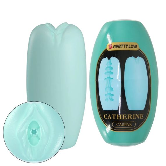 Мастурбатор яйце Pretty Love CATHERINE — Caspar Blue, BI-014832-4-1 Sex Aura