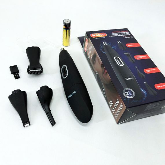 Тример MAGIO MG-913 Aqua 4в1, Тример бездротовий, Машинка чоловіча для гоління | Зображення 4