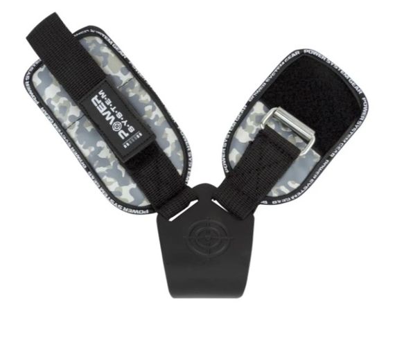 Гаки для тяги на зап'ястя Power System PS-3370 Hooks Camo Black/Grey XL (PS_3370_Black/Grey XL) | Зображення 1