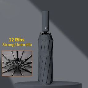Універсальна парасоля автомат — однотонний дизайн, зручна ручка Mijia 12