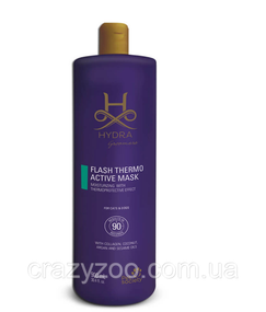 Маска для собак и котов Hydra Flash Thermo Active Deep Conditioner увлажняющая 900 мл 024101