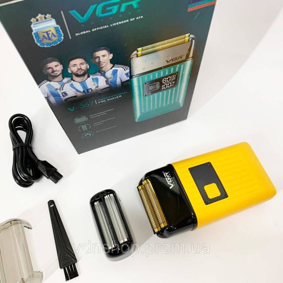 Портативна сітчаста бритва, Чоловіча бритва на батарейках Портативна професійна HZ-95 | Зображення 4