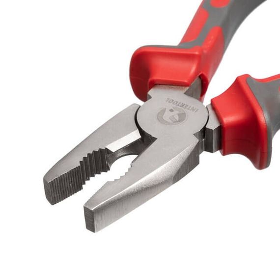 Плоскогубці 160 мм, С55 INTERTOOL HT-0104 | Зображення 3