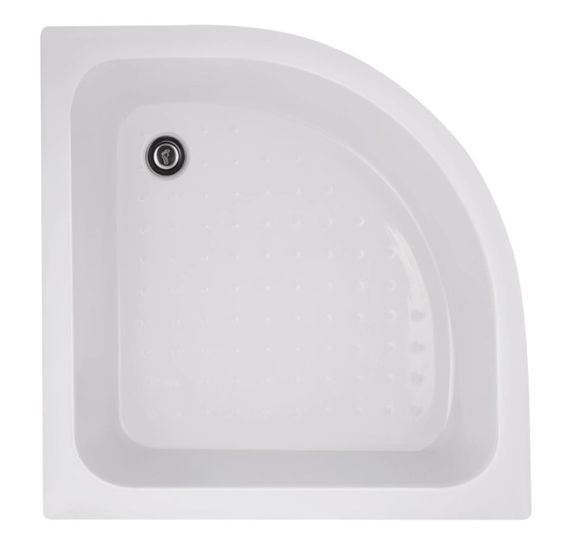 Душовий піддон Lidz Kapielka ST80x80x26, напівкруглий LKAST808026