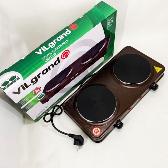 Електрична настільна плита ViLgrand, Плита електро для домашнього приготування, Плити для приготування IK-94 | Зображення 8