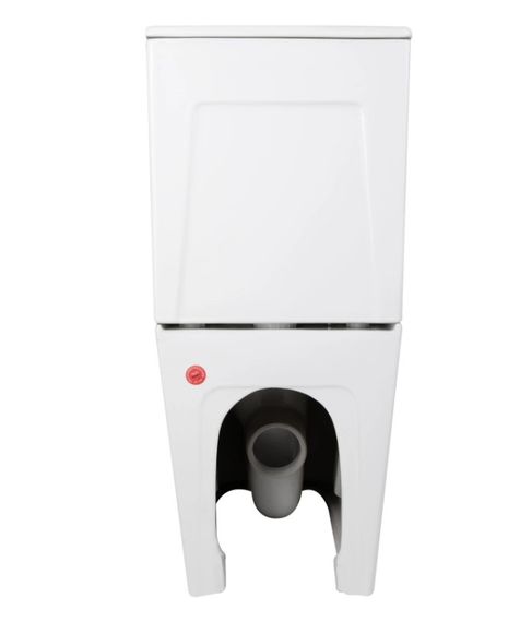 Унітаз підлоговий Qtap Tern Ultra Quiet з сидінням Slim Duroplast/ Soft-close/ Quick Release QT17226003AW | Зображення 4