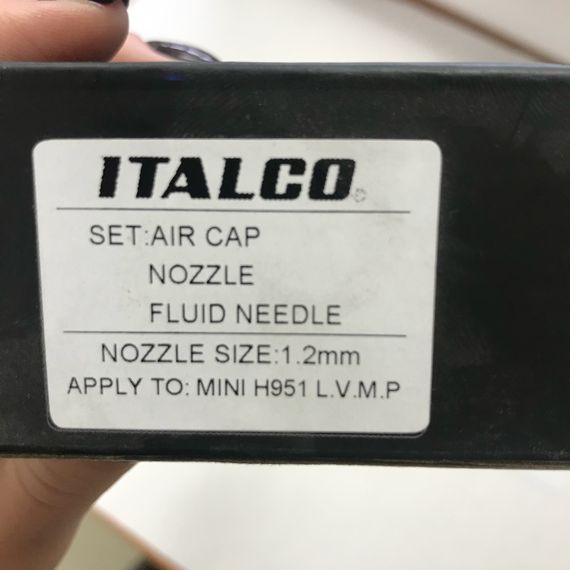 Сопло 1,2 мм для фарбопульта D-951-MINI LVMP ITALCO NS-D-951-MINI-1.2 LM | Зображення 1