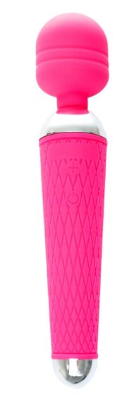Вібромасажер Boss Series - Massager Power Wand USB Pink 16 Function, BS2200036 Sex Aura | Зображення 1