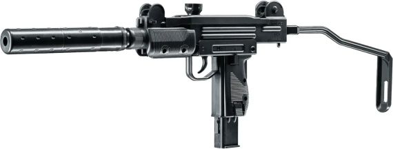 Пістолет кулемет пневматичний Umarex IWI Mini UZI кал. 4.5 мм BB | Зображення 2
