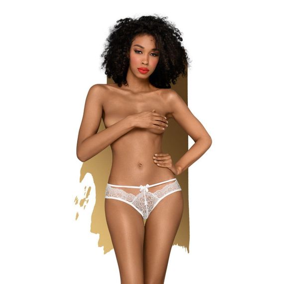 Трусики Penthouse Adore me Білі S/M | Зображення 2