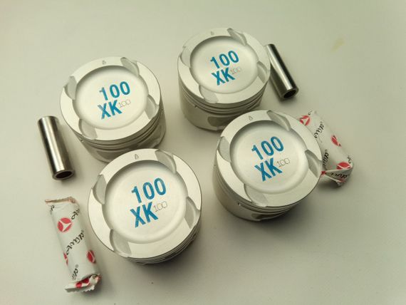 Поршень Nexia 1.5 16v 77,50 4-й ремонт, AMP (PX-DAE-4F-3548-100) к-т із пальцями | Зображення 1