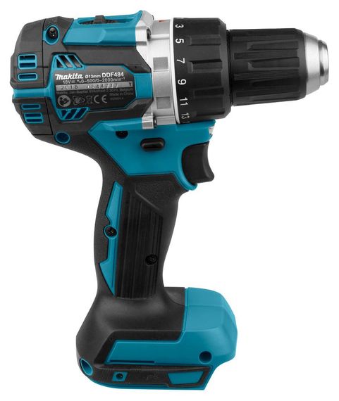 Шуруповерт-дрель аккумуляторный Makita DDF484Z (54 Нм, 1.5-13 мм, BL, LXT, без аккумуляторов и зарядного устройства) | Зображення 3
