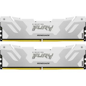 Модуль памяти для компьютера DDR5 32GB (2x16GB) Renegade White XMP Kingston Fury (ex.HyperX) (KF564C32RWK2-32)