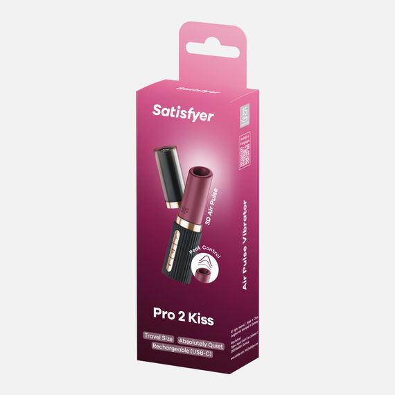 Вакуумний стимулятор клітора Pro 2 Kiss Satisfyer (Німеччина) Sex Aura | Зображення 5