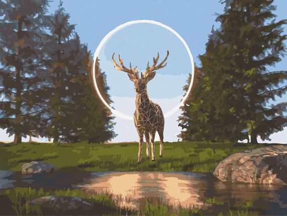 Картина за номерами. Art Craft Провідник до сяйва 40х50 см 11636-AC