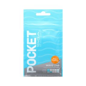 Мастурбатор TENGA Pocket Wave Line Sex Aura