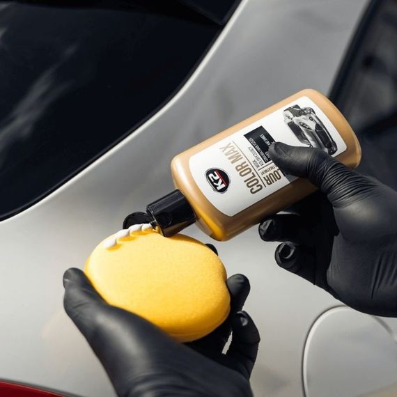 Полироль восковой для кузова K2 Color Max белый 250 мл (K020WHITE) | Зображення 1