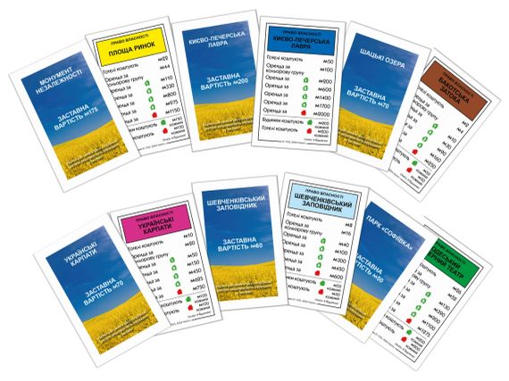 Настольная игра Monopoly. Чудеса Украины (Монополия) | Зображення 8