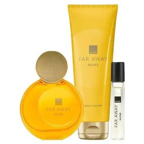 Женский парфюмированный набор 3-в-1 Avon Far Away Shine для Нее