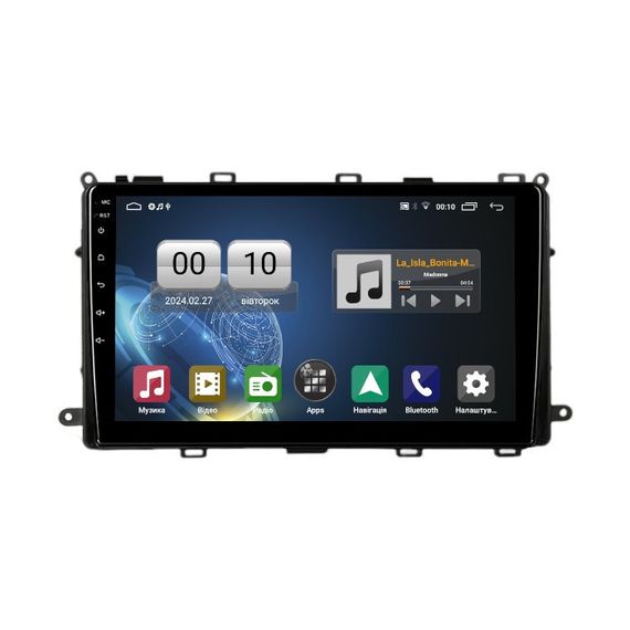 Штатна магнітола серії QIV Q1 під Toyota Corolla 11 2017-2018 (F3) (W2) 9 дюймів