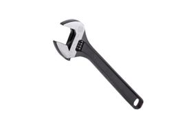 Ключ разводной Intertool - 375 мм (0-50 мм) фосфатированный (XT-0065)