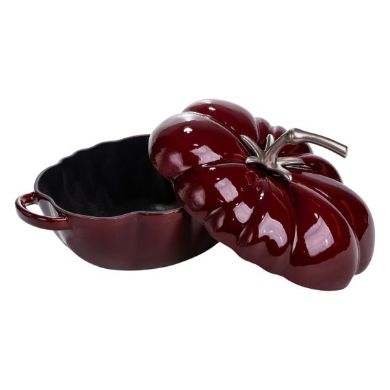 Каструля чавунна емальована Iron Tomato 2,5 л, бургунді Yiwu HP-FLG-20 burgundy | Зображення 4