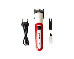 Аккумуляторный мужской триммер для бороды усов и тела Gemei GM 702 3W Red машинка для стрижки