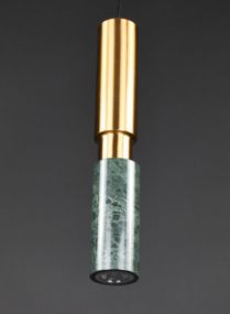 Люстра підвісна на 1 лампочку 27380 Латунь 45-150х10х10 см.