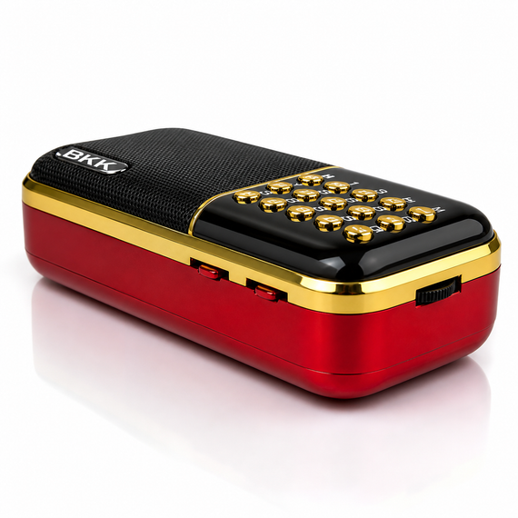 Портативный радиоприемник MP3/FM с USB, B837 / Мини-радио с питанием от аккумулятора | Зображення 2