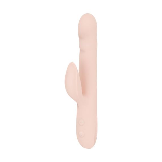 Вібратор-кролик Good Vibes Only - SHAI Thrusting Vibrator Soft Silicone - Pink Sex Aura | Зображення 1
