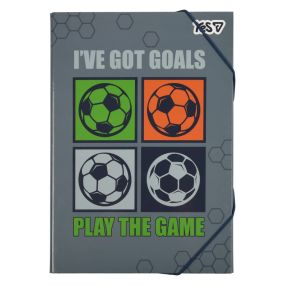 Папка для праці на гумці Football YES 500255 Різнокольоровий shop (5056574472175)