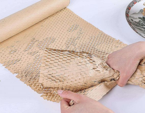 Крафт-бумага PaperPack Honeycomb, рулон - 28 см х 100 м | Зображення 8