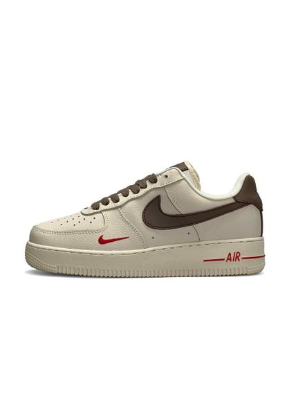 Жіночі кросівки  Air Force 1 Winter Beige Brow, В'єтнам, хутро