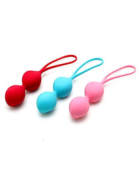 Вагінальні кульки Satisfyer V Balls (3 пари), діаметр 3,4 см, маса 79-114-150г, монолітні | Зображення 2