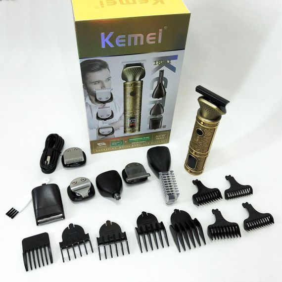Тример 18 в 1 Kemei KM-2313, Універсальний триммер для чоловіків хороші машинки для стрижки волосся для дому | Зображення 5