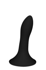 Термореактивний фалоімітатор SOLID LOVE 5INCH BLACK, 13х3см