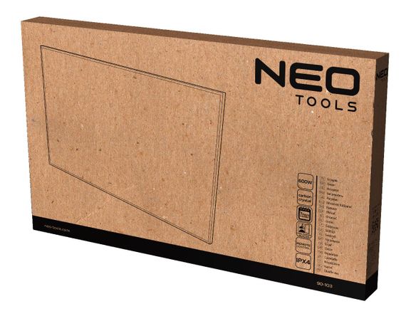 Інфрачервоний обігрівач Neo Tools 600 Вт, Білий (90-103) | Зображення 1
