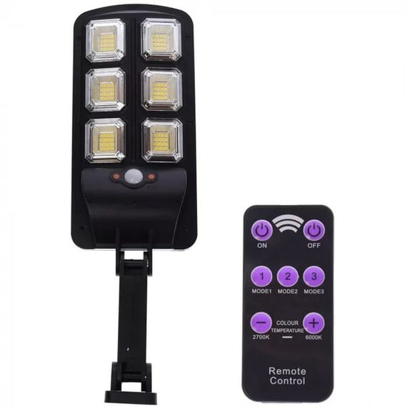 Вуличний Led прожектор сенсорний із сонячною панеллю і пультом XPRO LL-660 (MER-15371_313) | Зображення 7