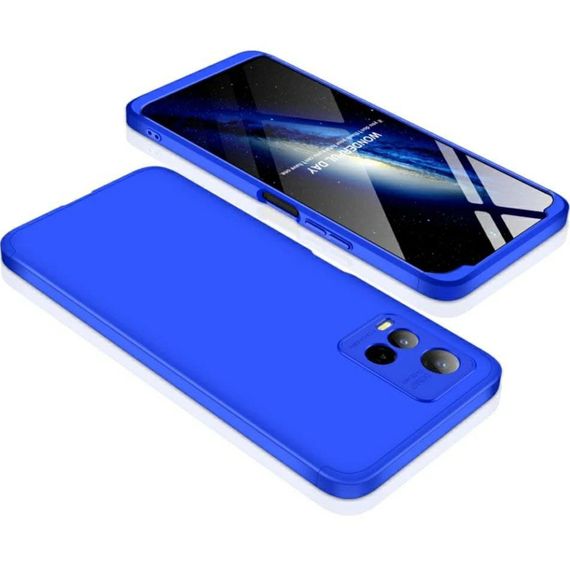 Чохол GKK 360 градусів для Vivo Y33s колір Синій | Зображення 1