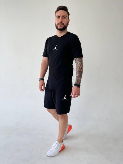 Чоловічий літній костюм Jordan чорний | Зображення 3